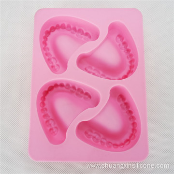 Silicone ice tray -Frozen smiles ice tray